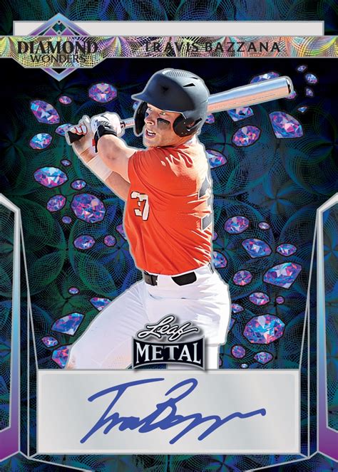 leaf metal baseball card